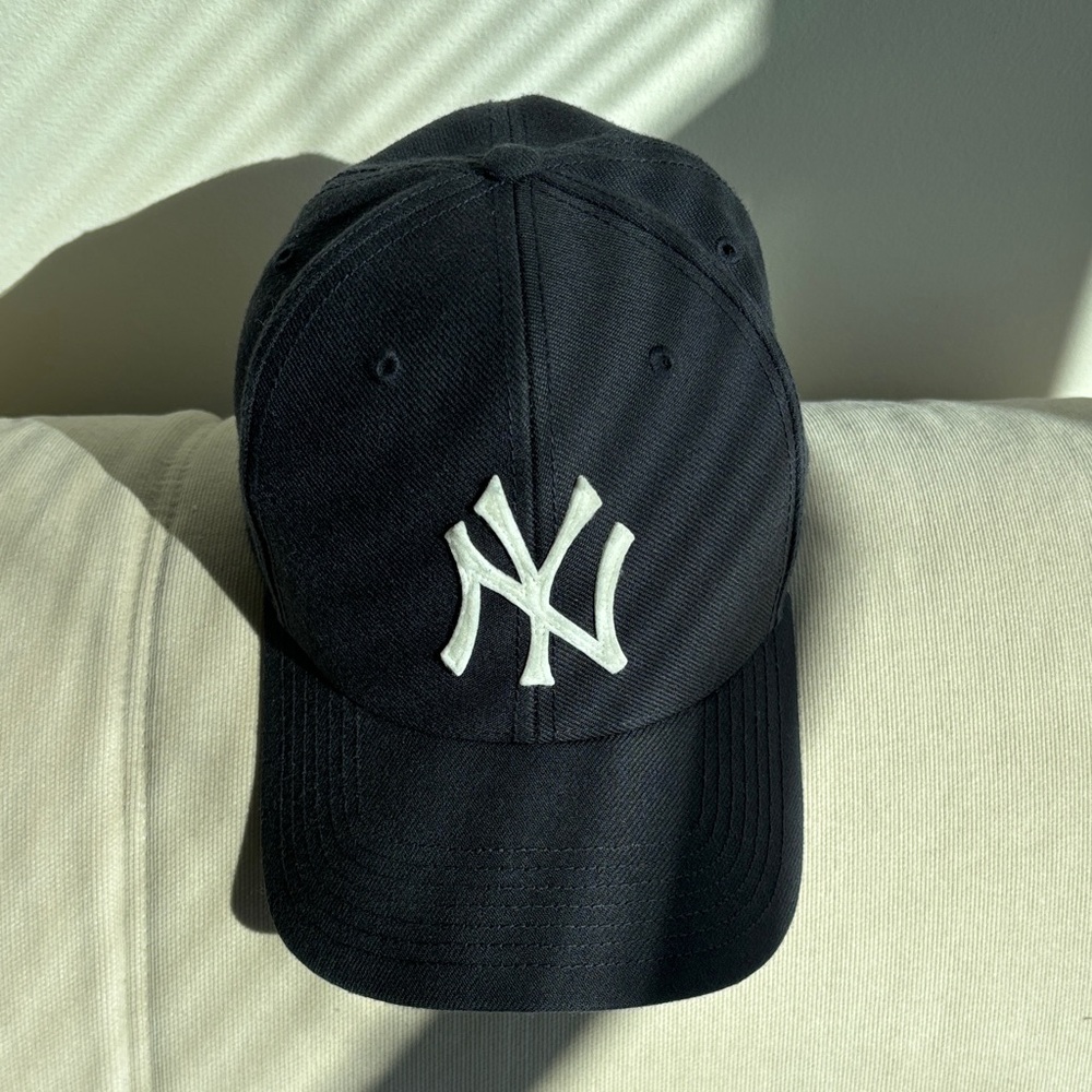 New Era NY Yankees navy wool blended Cap
